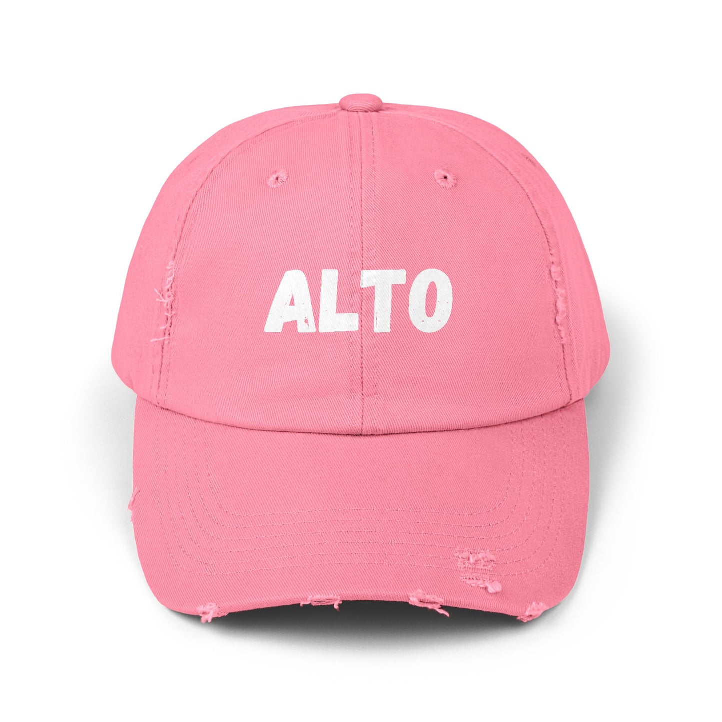 Alto Distressed Cap – Sing It Loud, Wear It Proud!