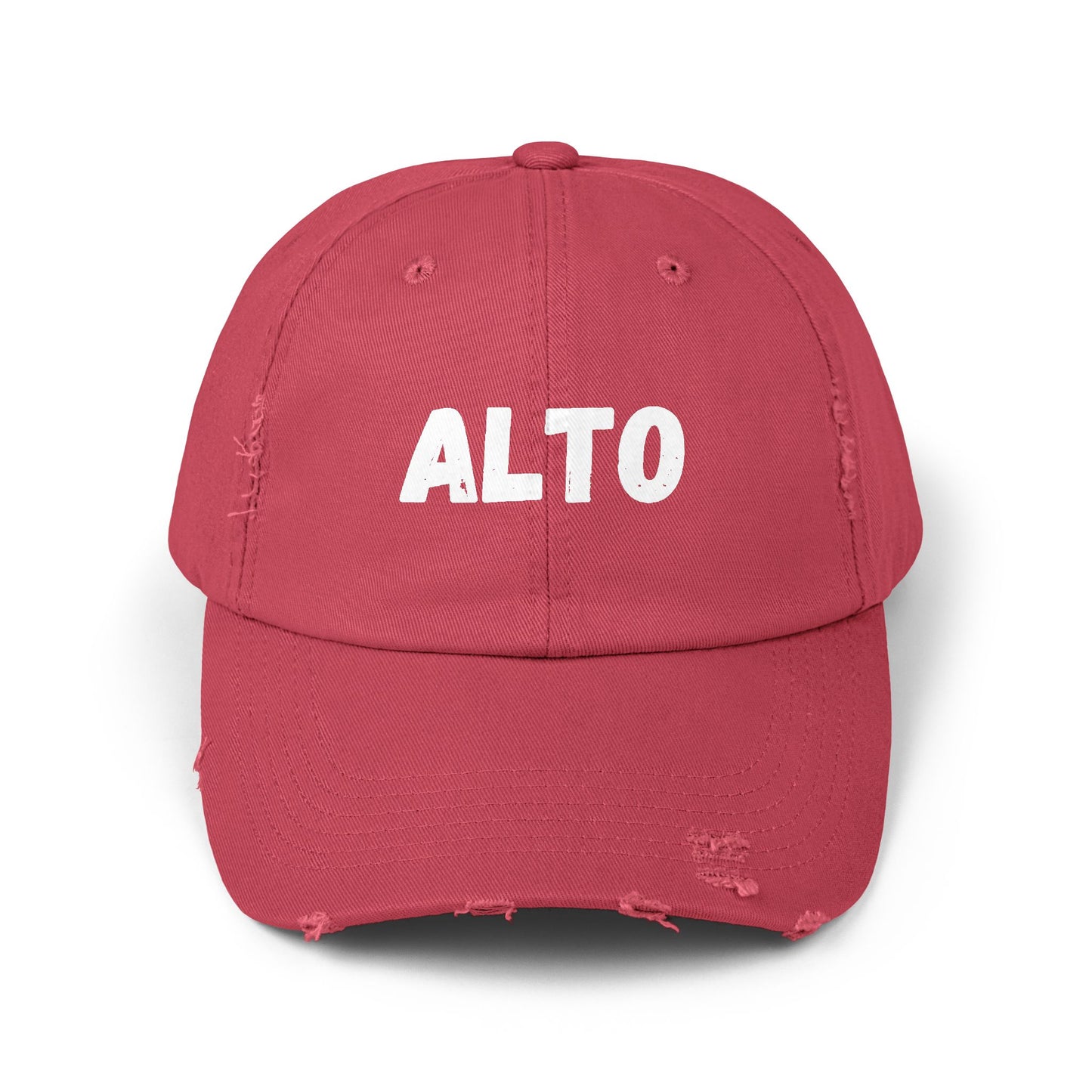 Alto Distressed Cap – Sing It Loud, Wear It Proud!