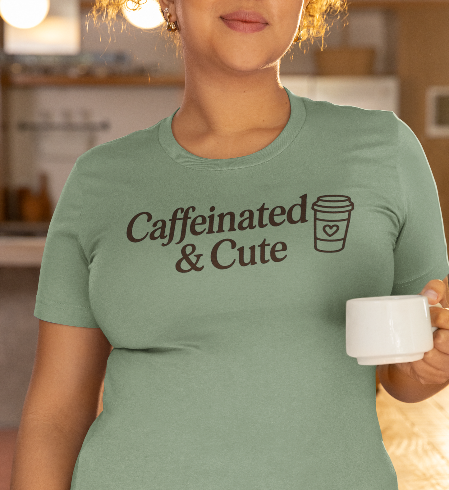 Caffeinated & Cute T-shirt