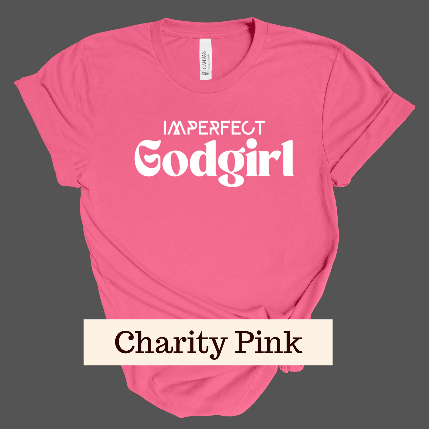 Imperfect GodGirl - Tshirt (white)