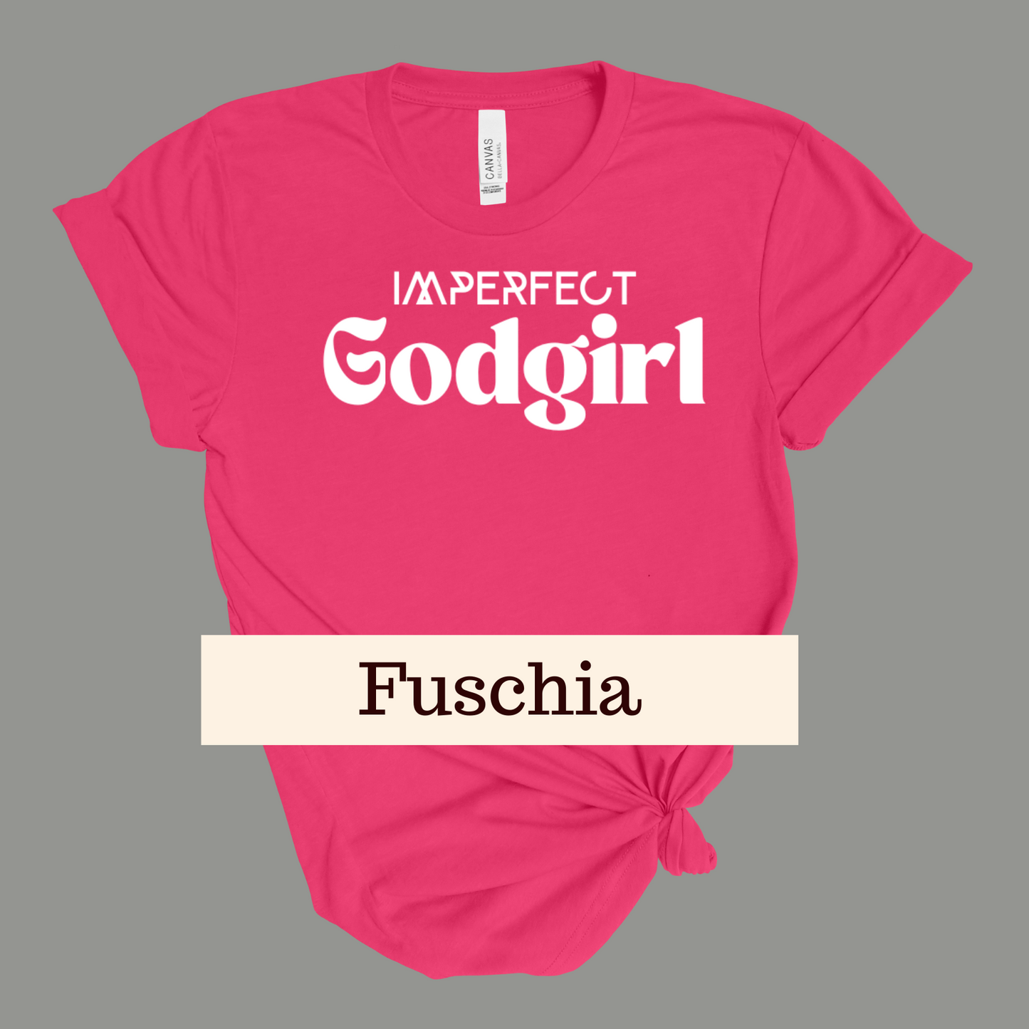 Imperfect GodGirl - Tshirt (white)