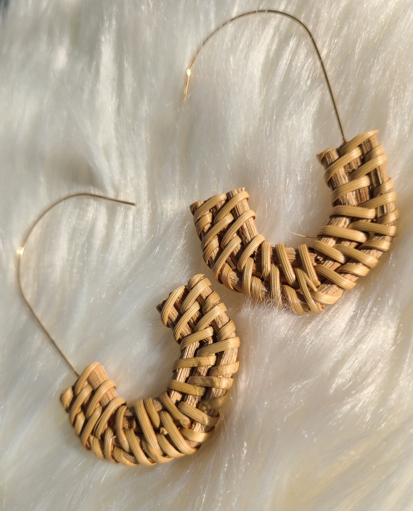 Rustic Half-Moon Hoops