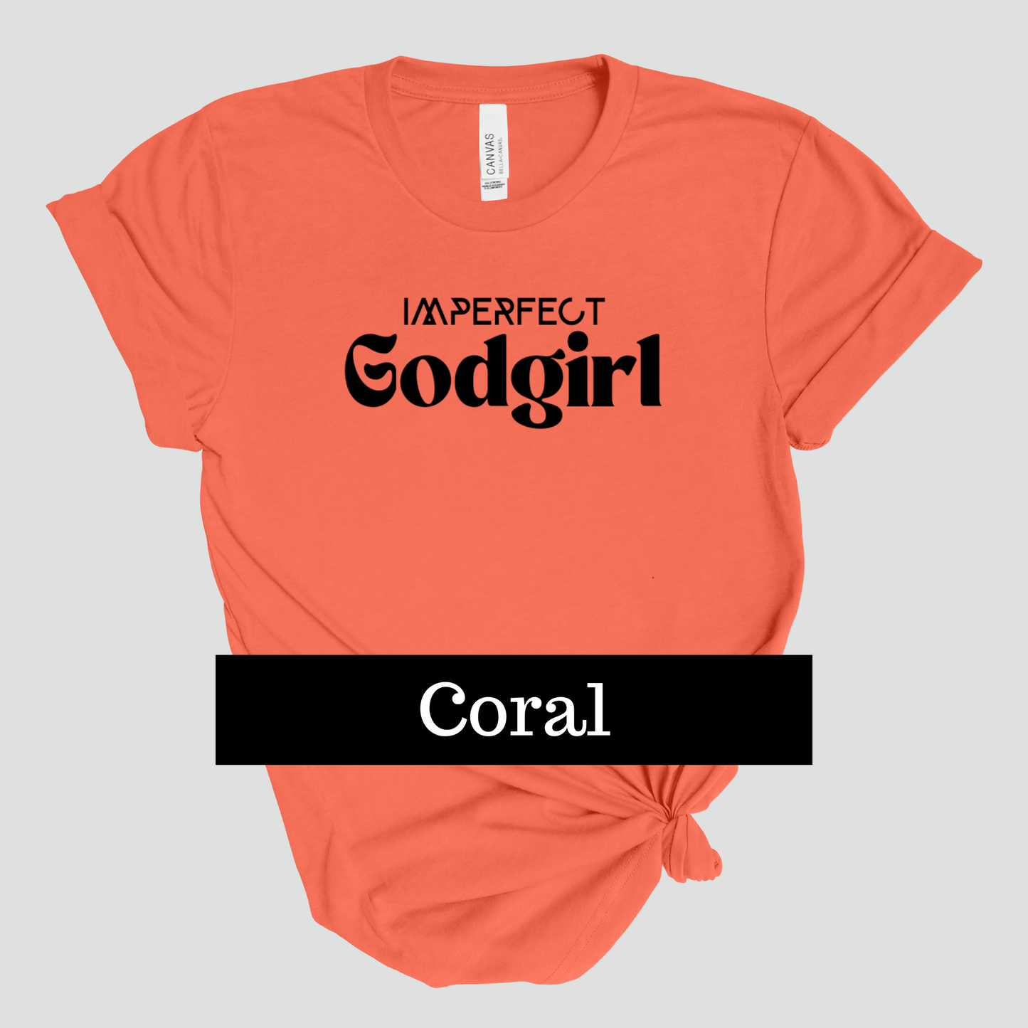 Imperfect Godgirl - TShirt -Black