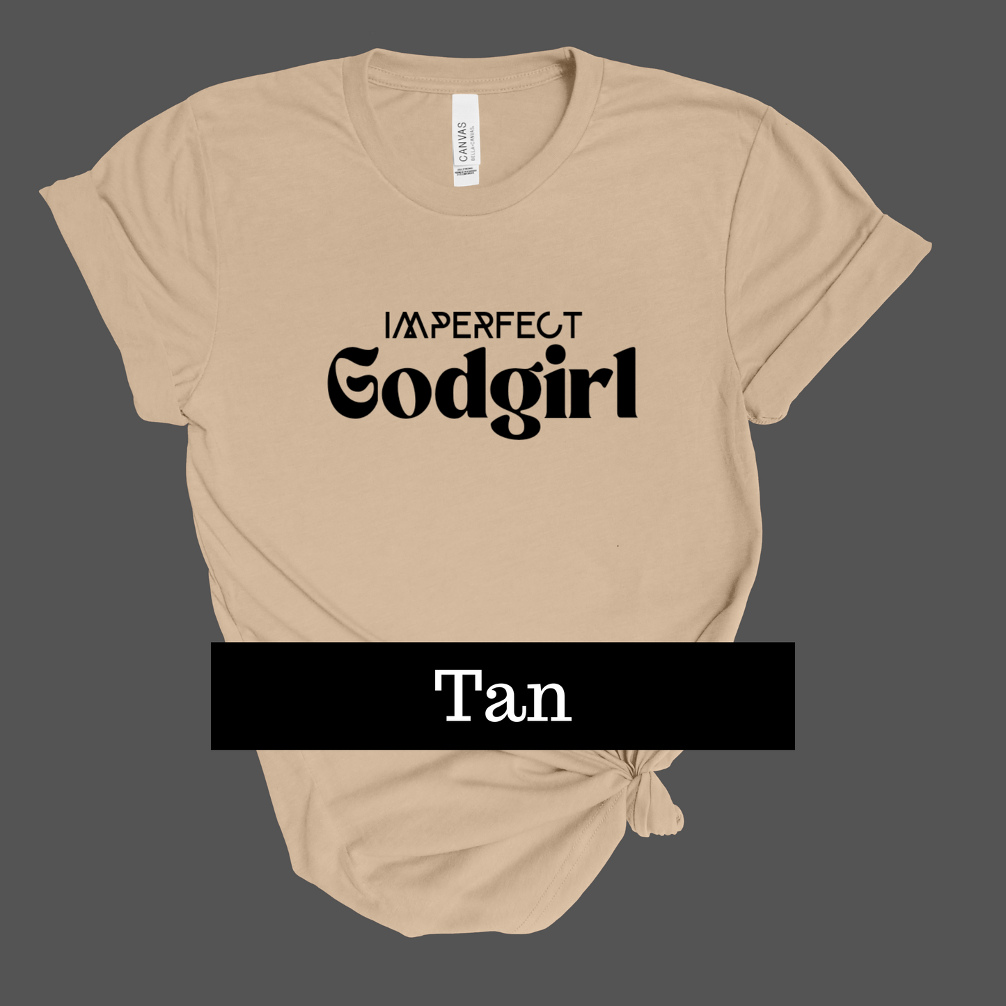 Imperfect Godgirl - TShirt -Black