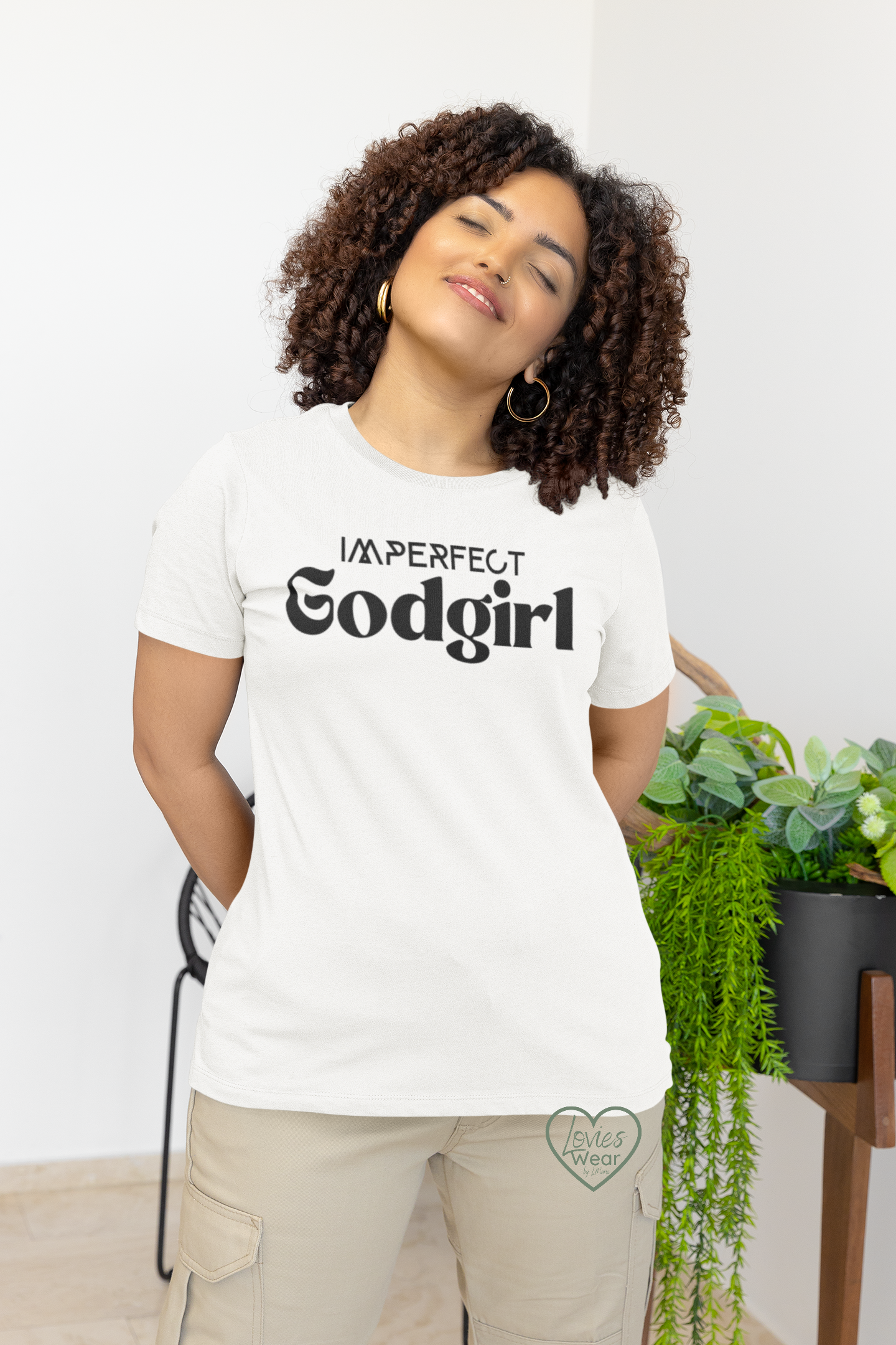 Imperfect Godgirl - TShirt -Black