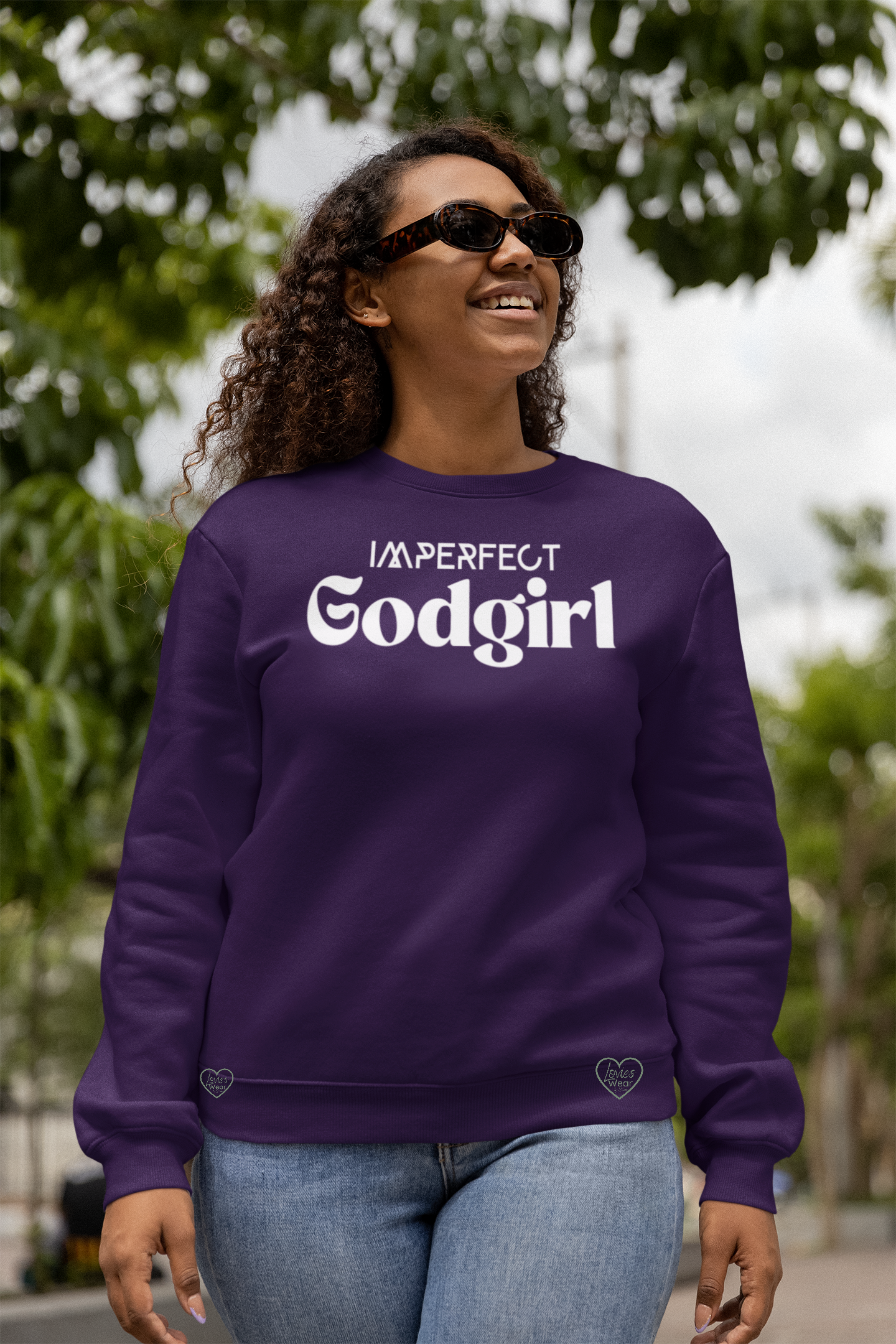 Imperfect GodGirl - Tshirt (white)