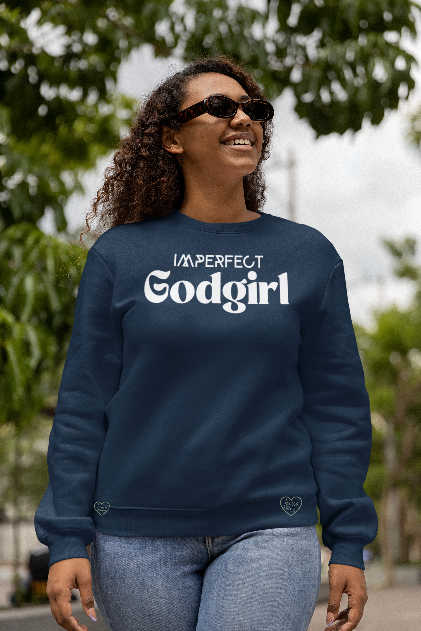Imperfect GodGirl - Tshirt (white)