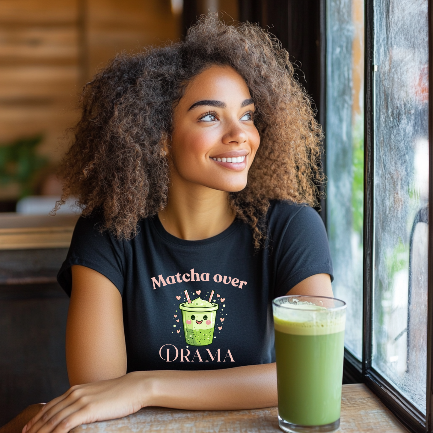Matcha Over Drama T-shirt