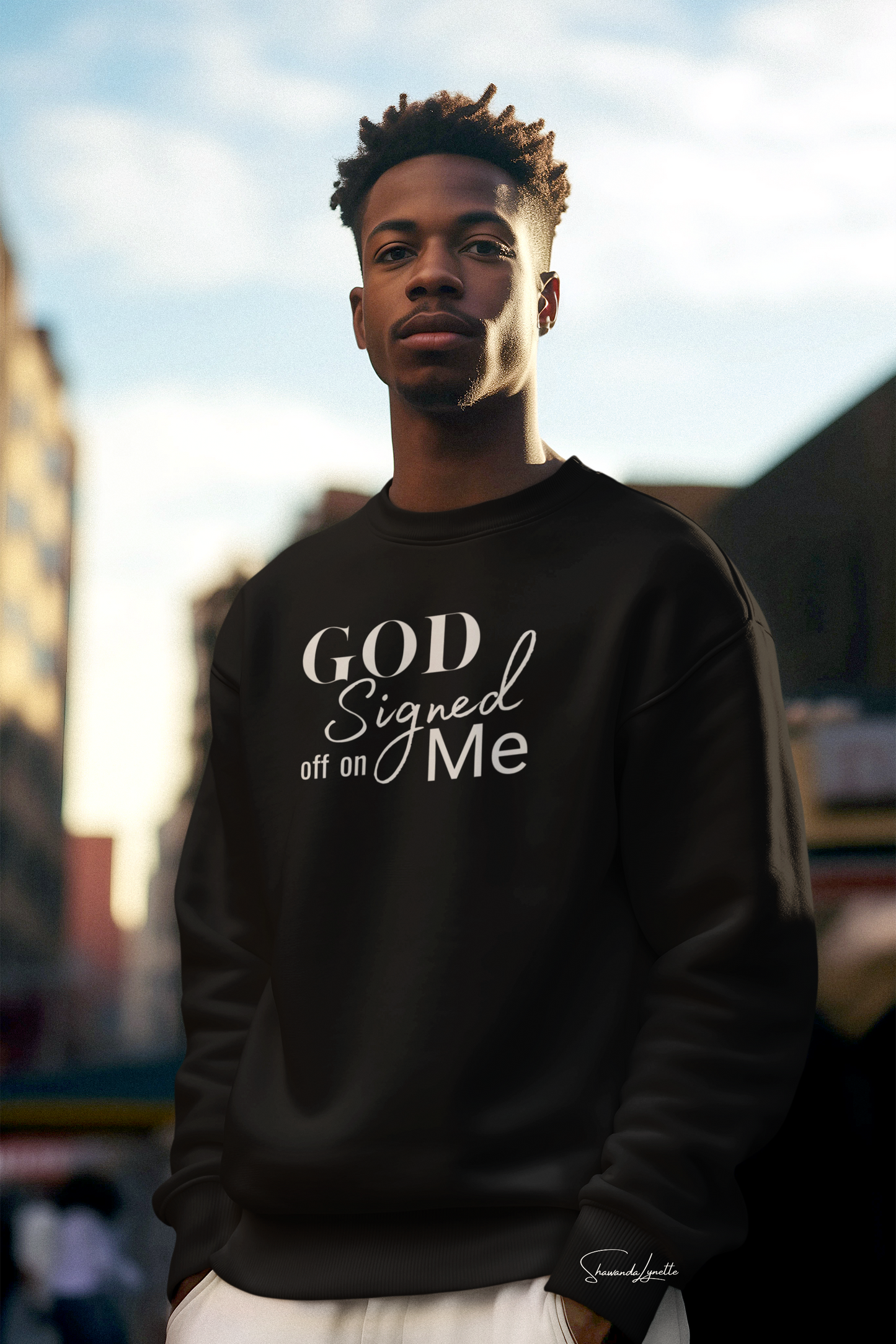 God Signed off on me