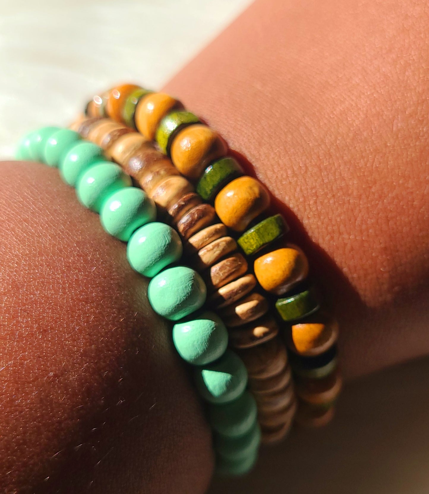 Sundrenched Oasis Bracelet Stack