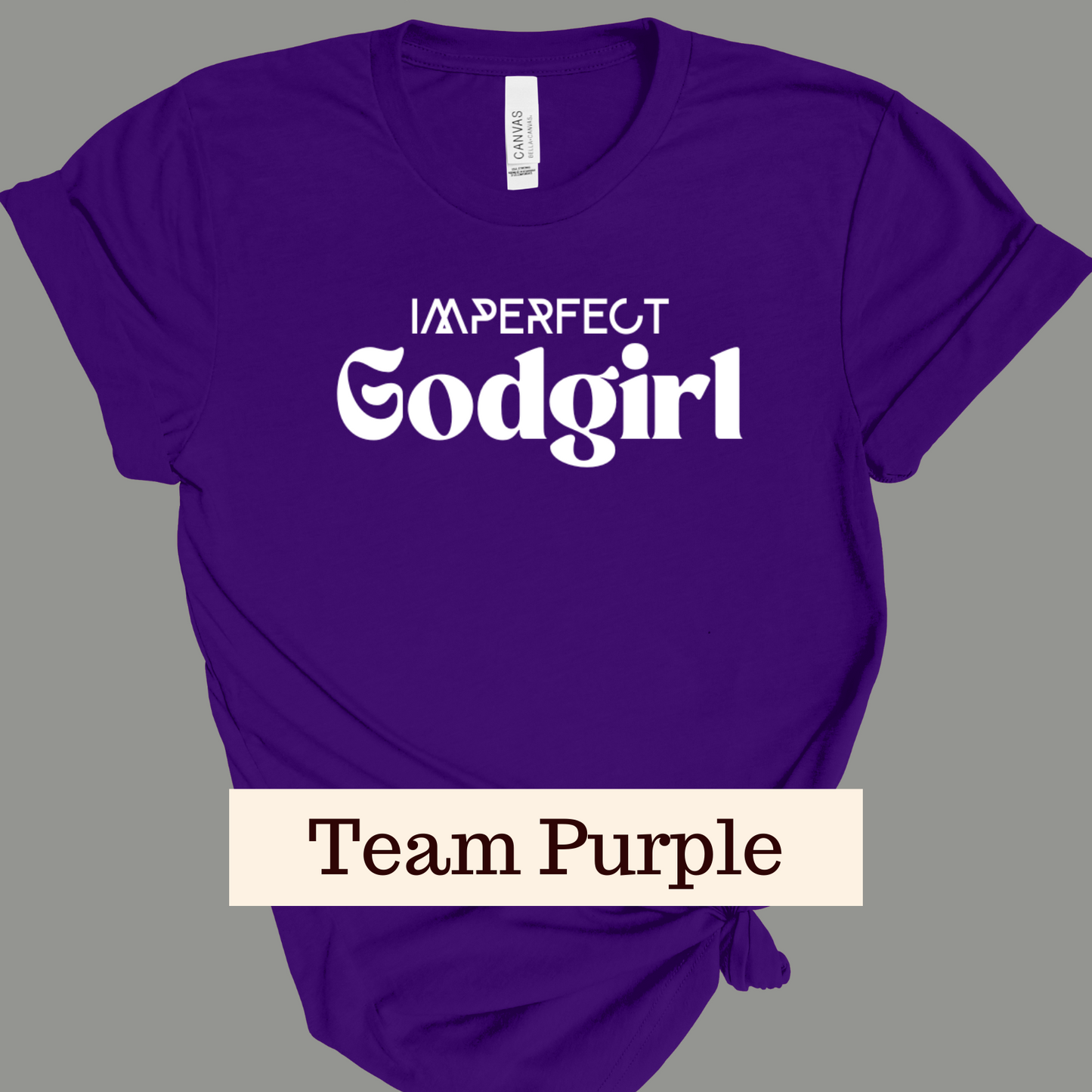 Imperfect GodGirl - Tshirt (white)