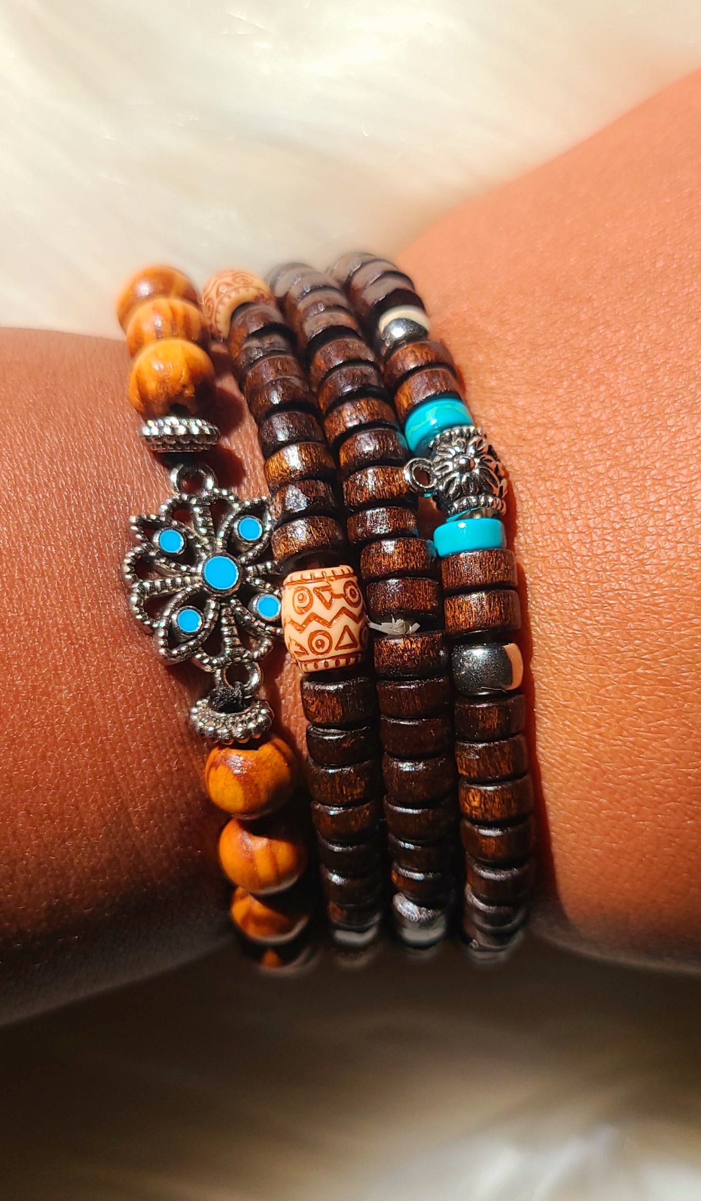 Wanderer Spirit Bracelet Stack by Lovies Wear