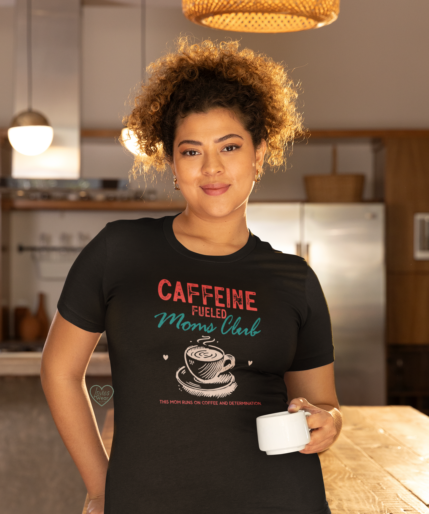 Caffeine Fueled Moms Club Unisex T-Shirt