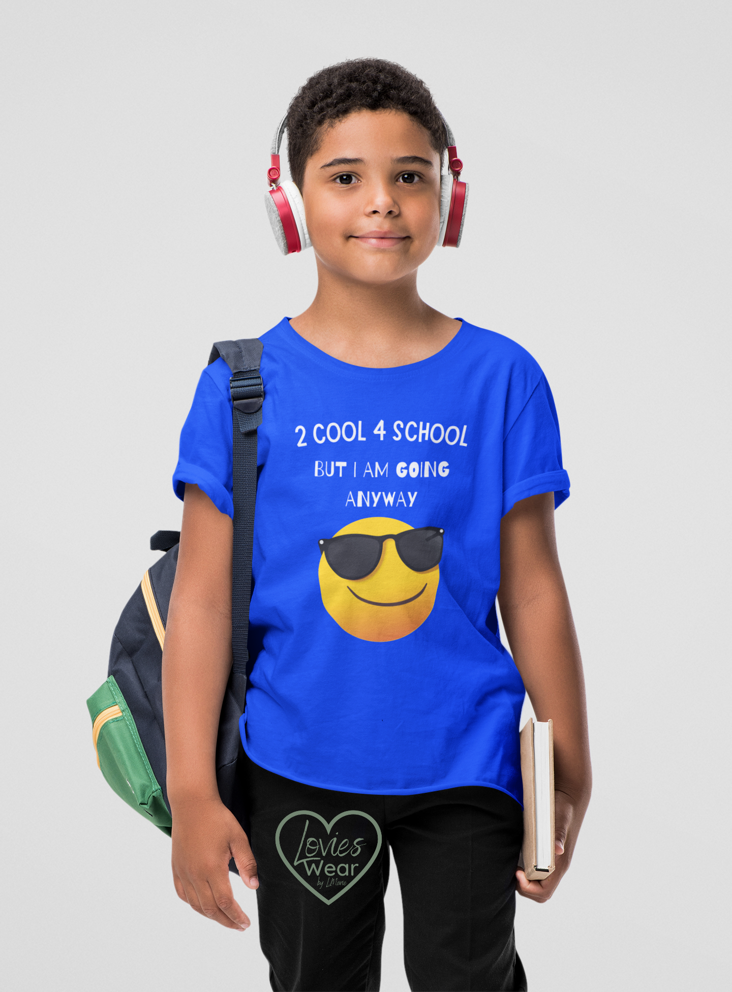“2 Cool 4 School” Kids Tee