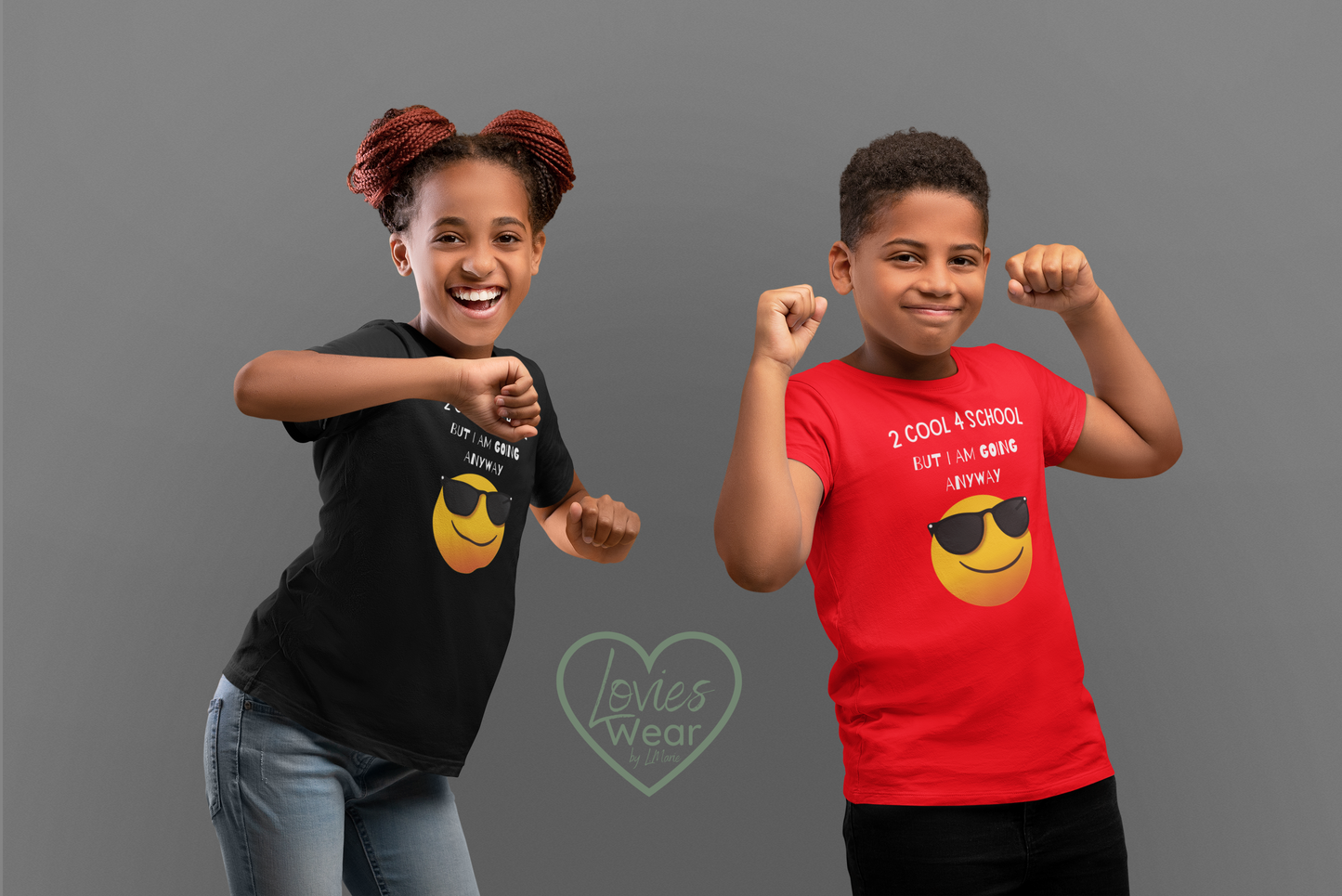 “2 Cool 4 School” Kids Tee