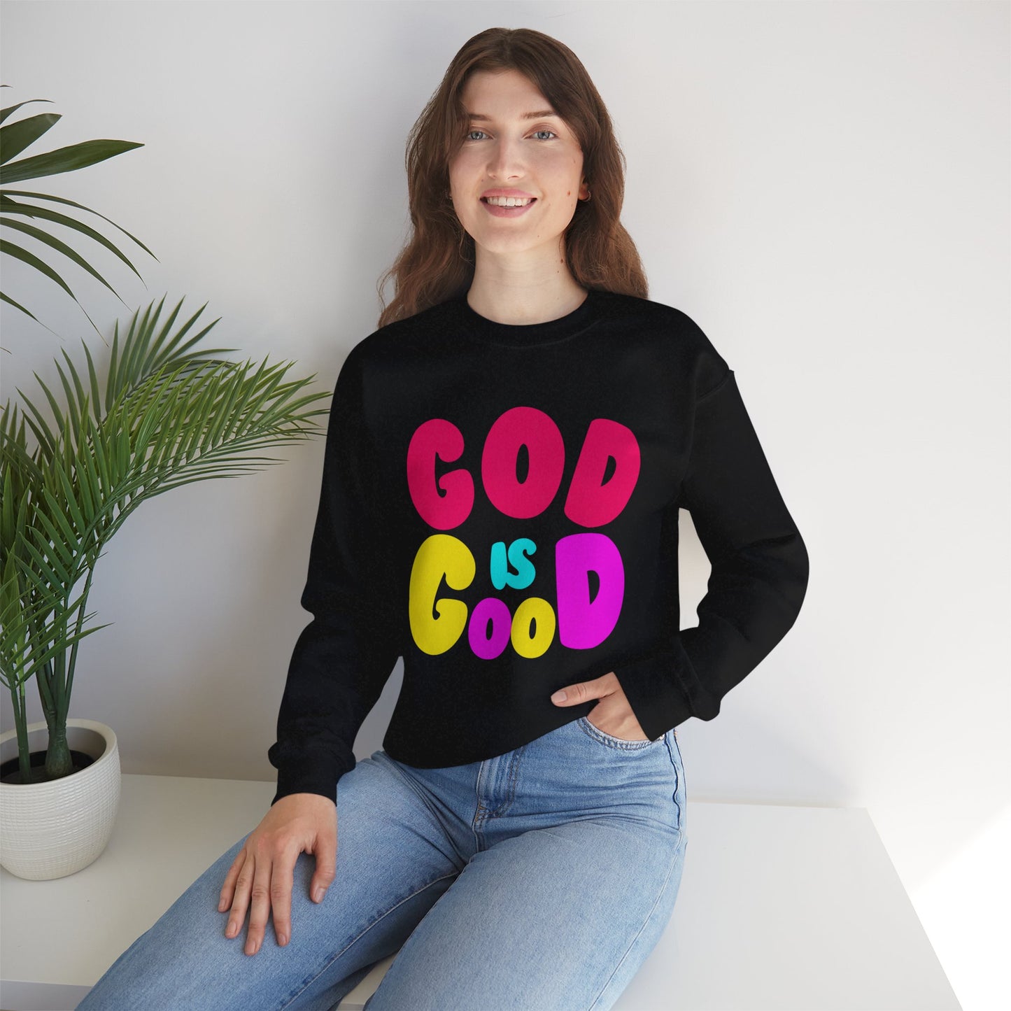 God is Good- Multi- Sweatshirt