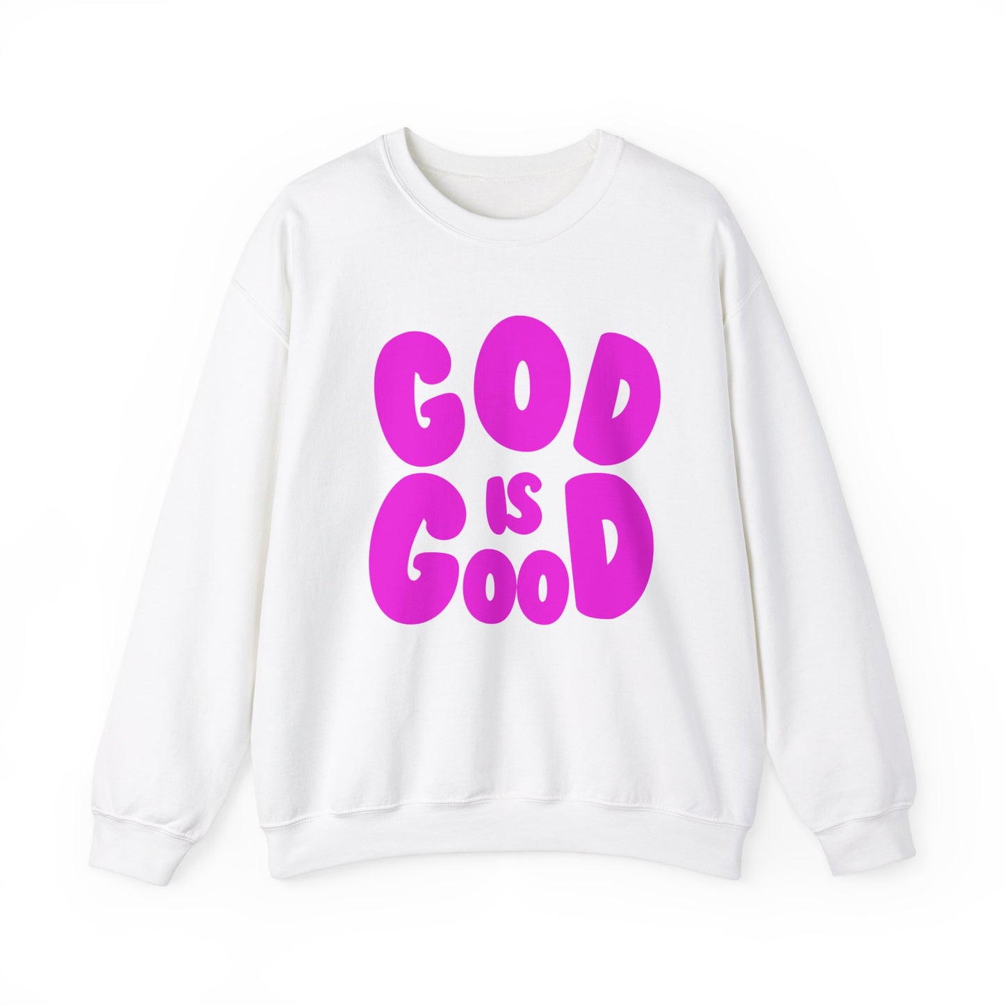 God is Good - Neon Purple - Sweatshirt