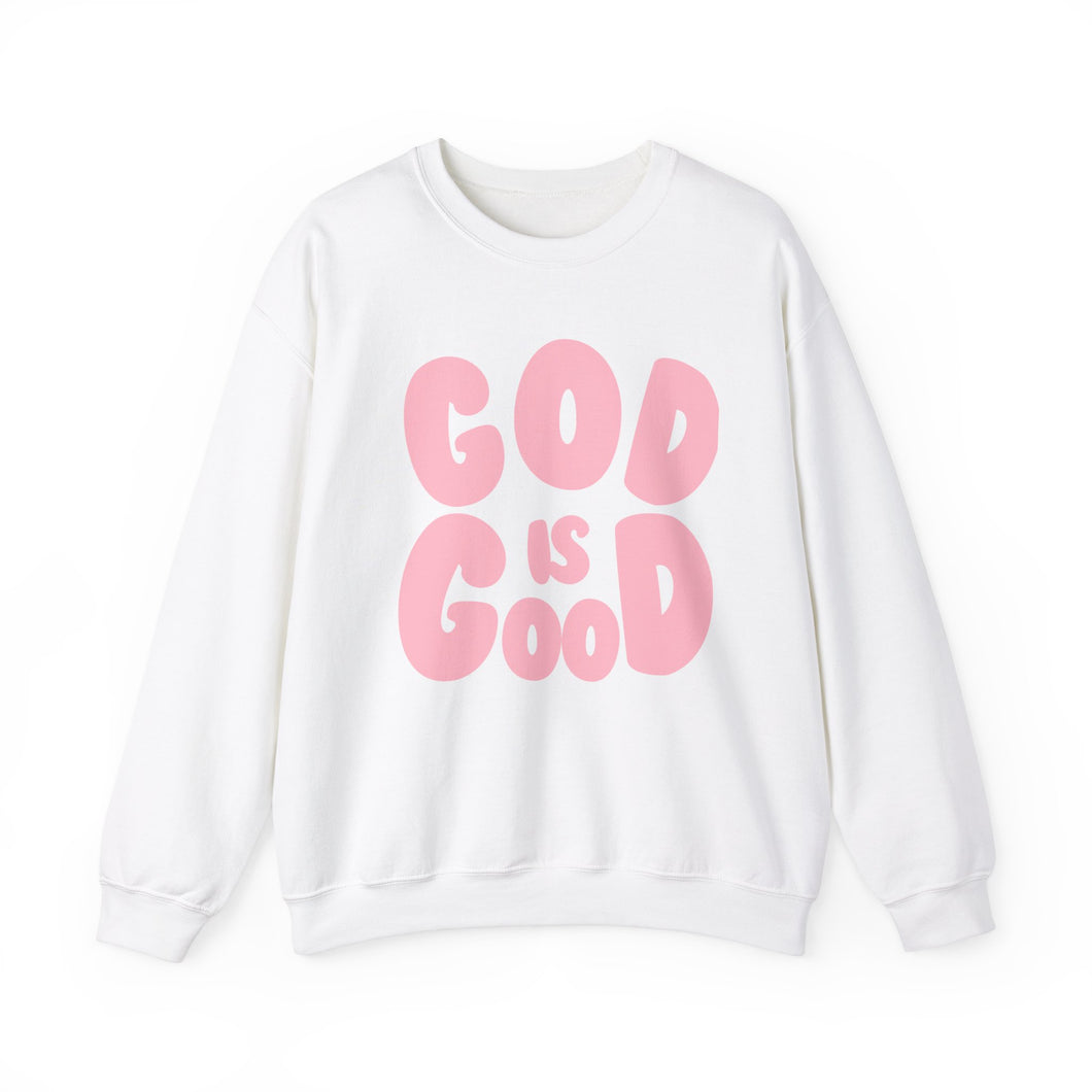 God is Good- Pink - Sweatshirt