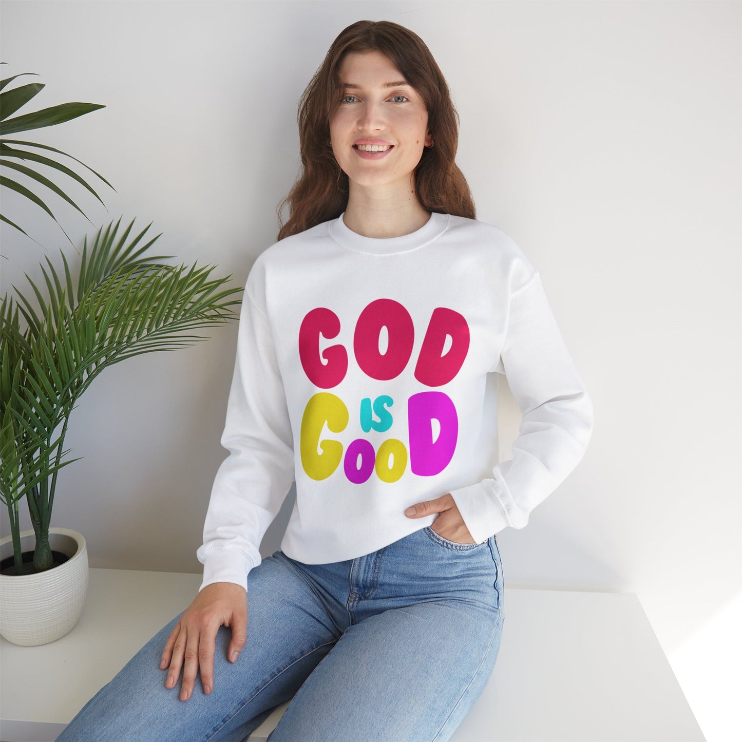 God is Good- Multi- Sweatshirt