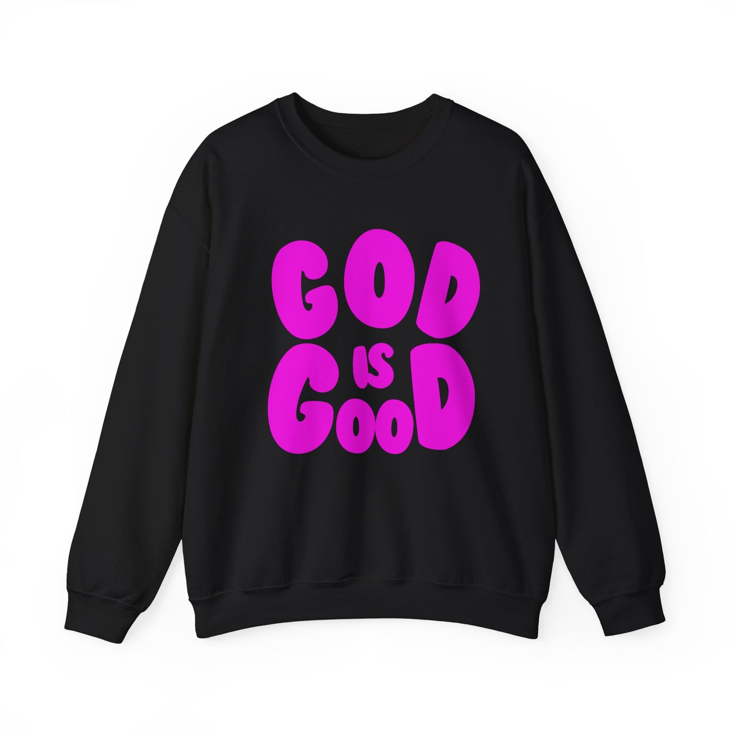 God is Good - Neon Purple - Sweatshirt