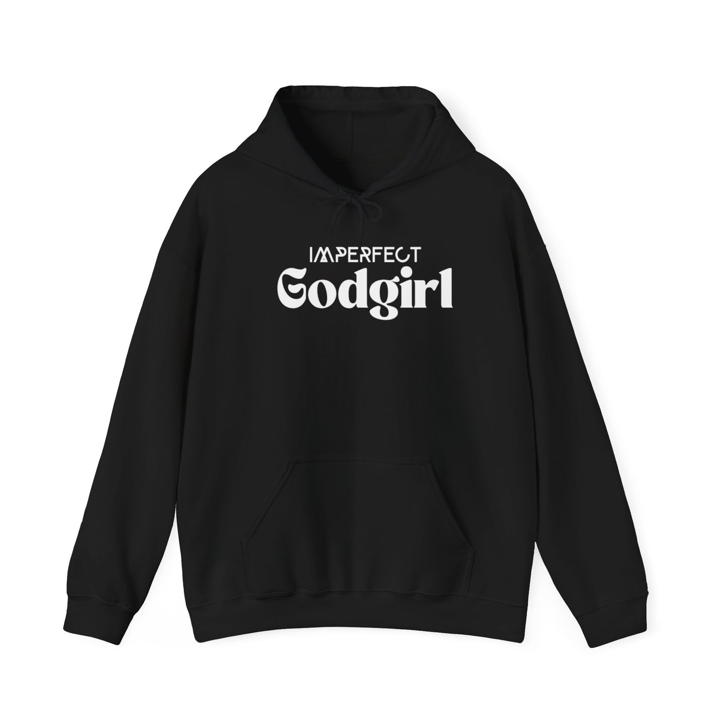 Imperfect GodGirl - hoodie (white)