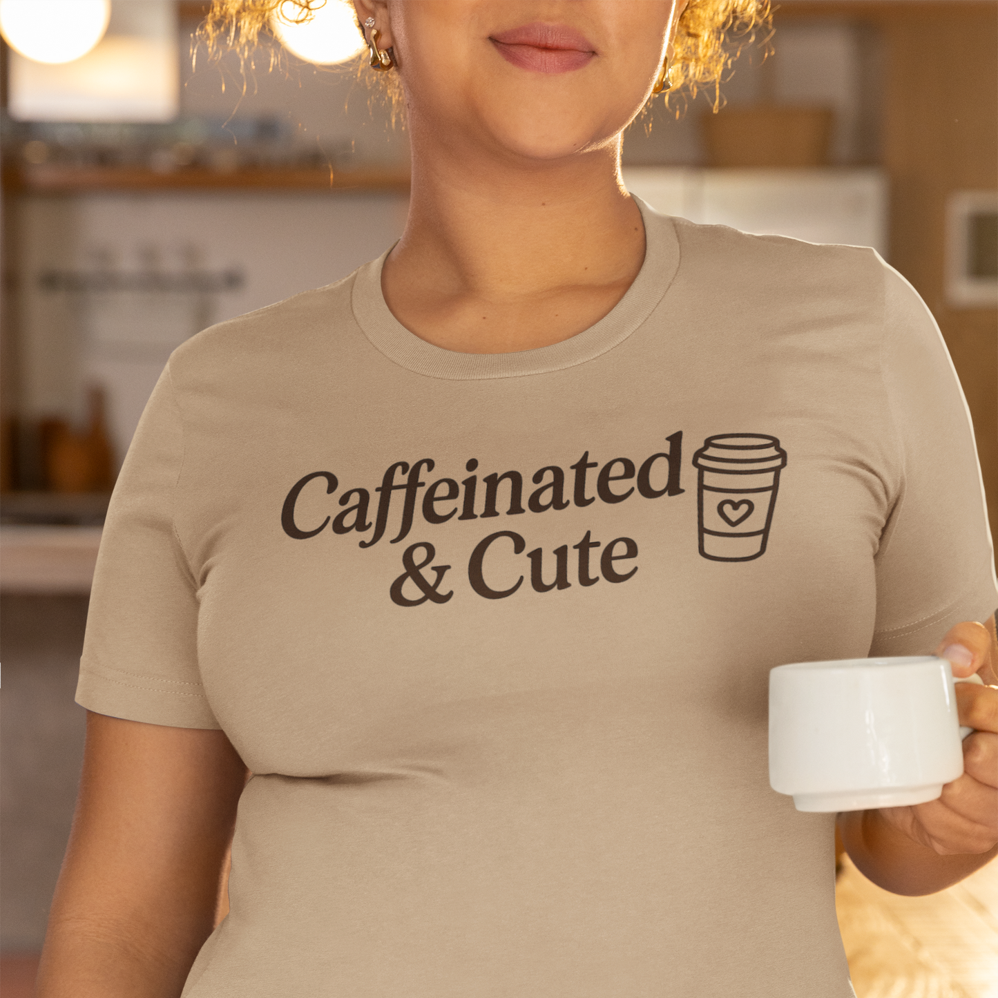 Caffeinated & Cute T-shirt