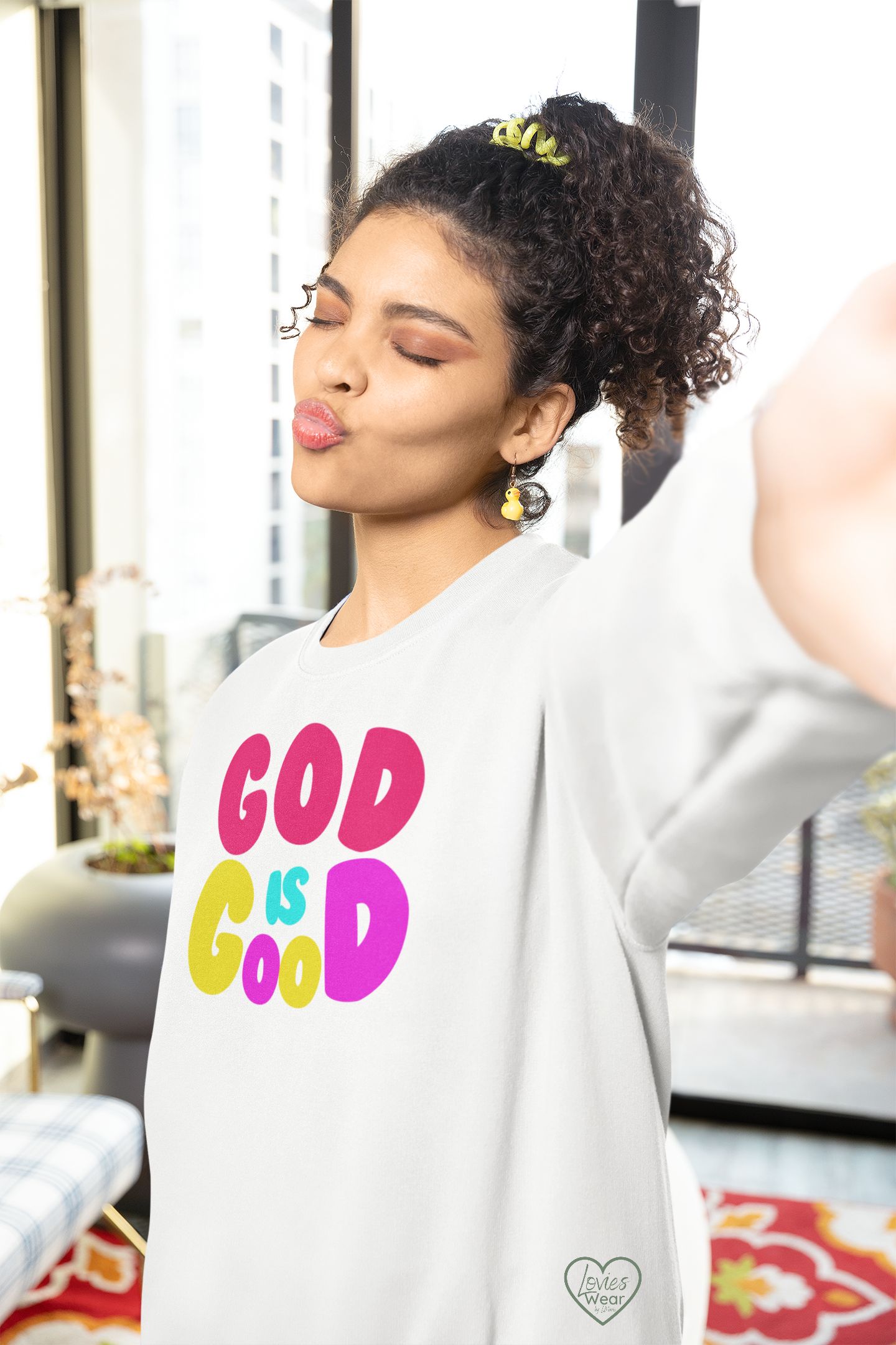 God is Good- Multi- Sweatshirt