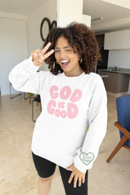 Load image into Gallery viewer, God is Good- Pink - Sweatshirt
