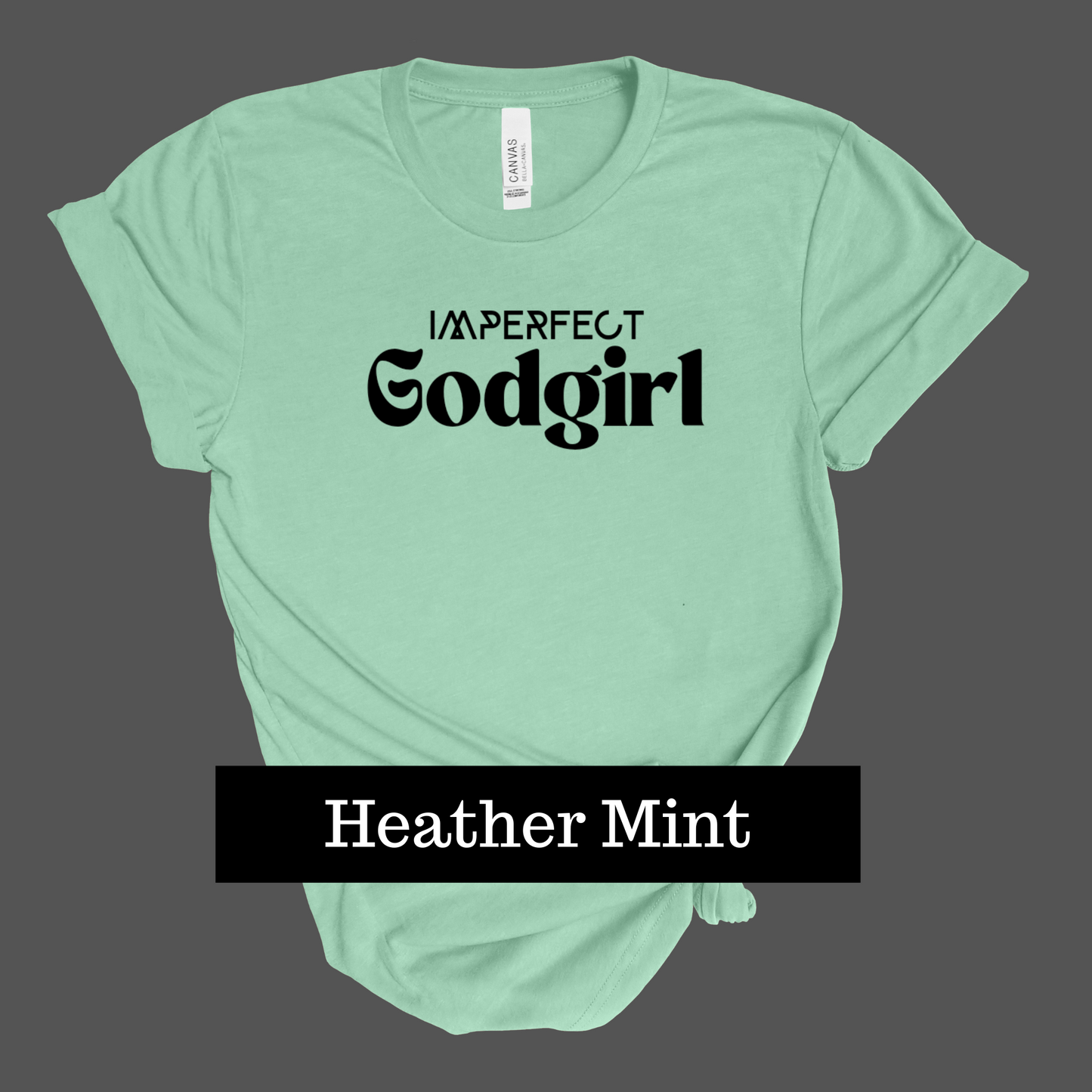 Imperfect Godgirl - TShirt -Black