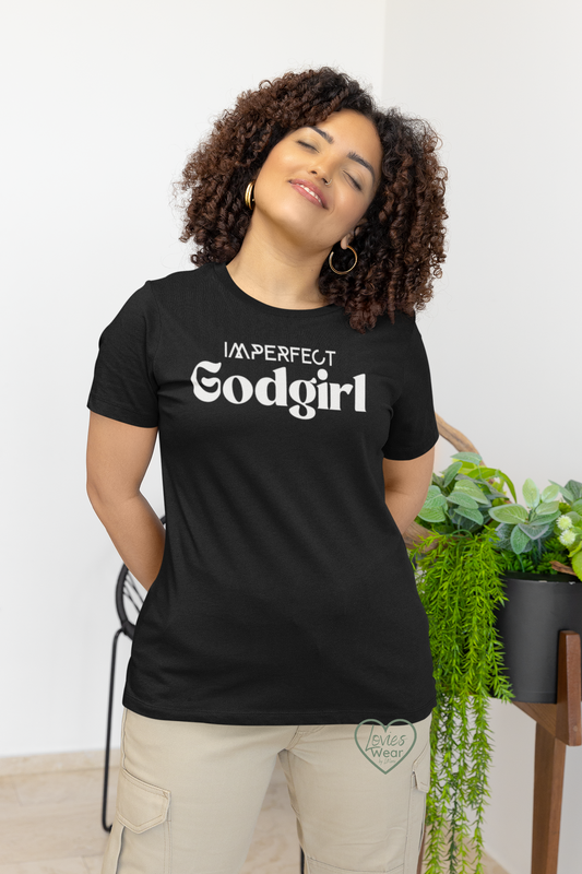 Imperfect GodGirl - Tshirt (white)