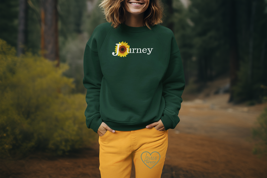 Journey - Sweatshirt- White Design