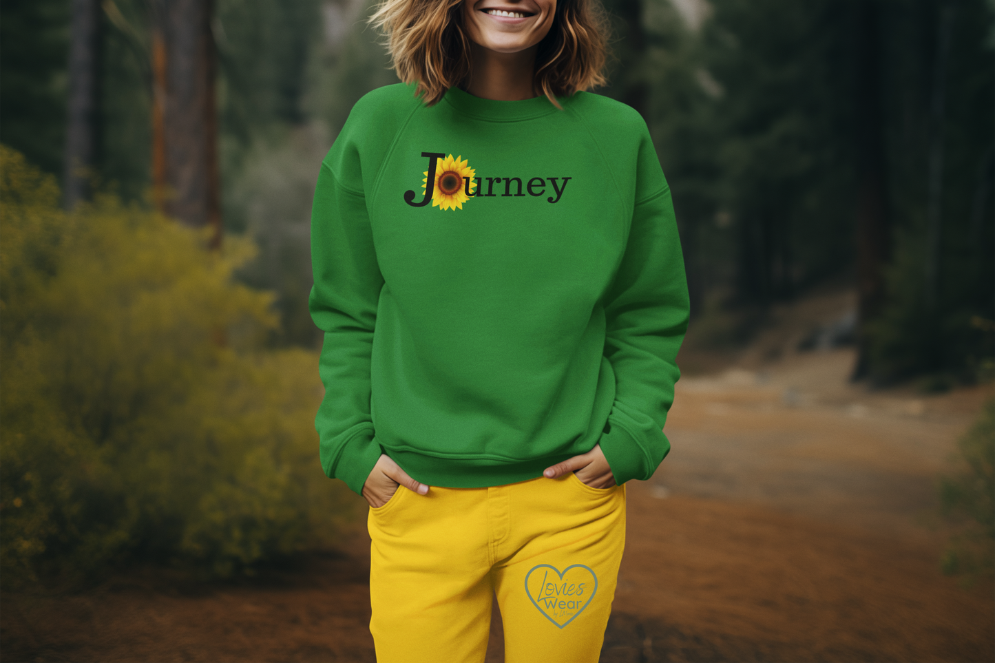 Journey - Sweatshirt - Black Design