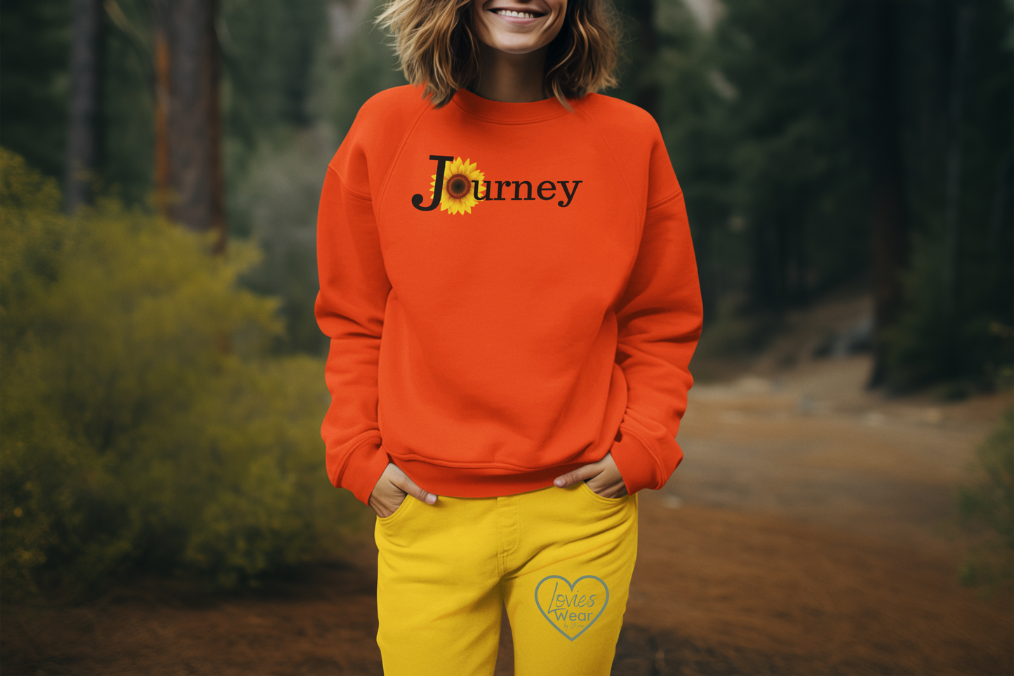 Journey - Sweatshirt - Black Design