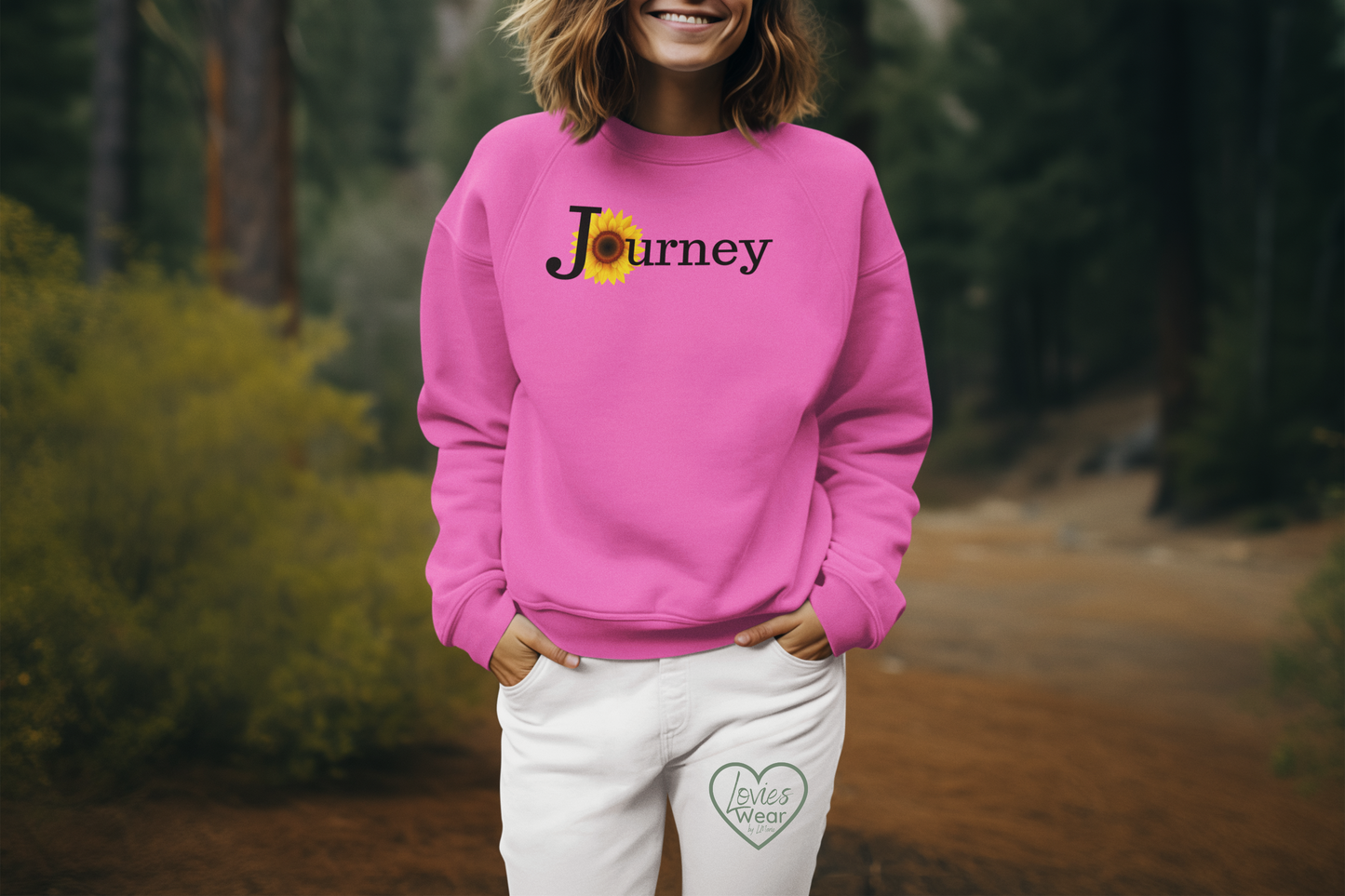 Journey - Sweatshirt - Black Design