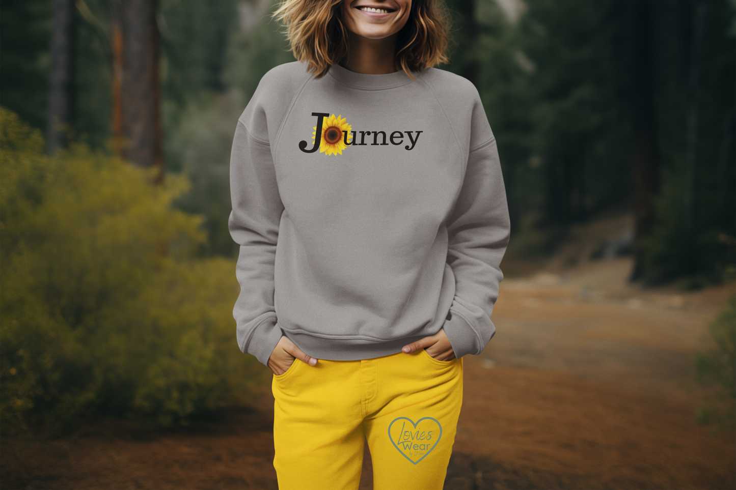 Journey - Sweatshirt - Black Design