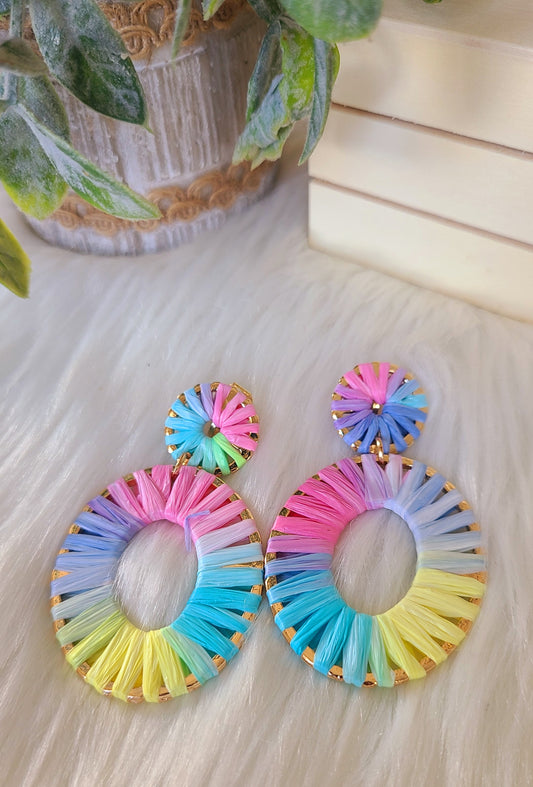 Pastel Rainbow Circles