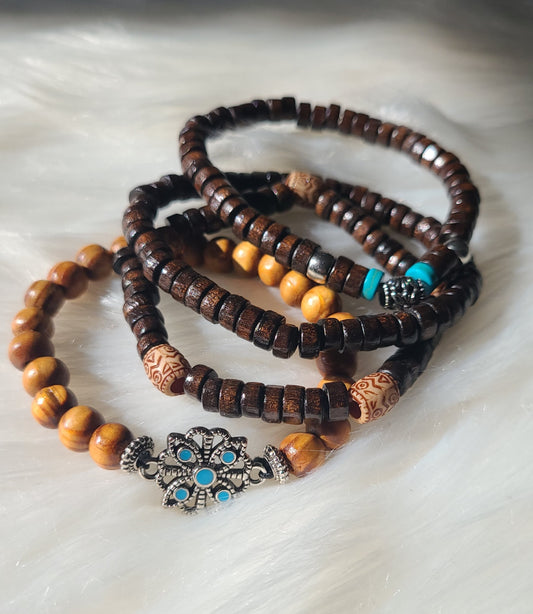 Wanderer Spirit Bracelet Stack by Lovies Wear